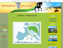 Tablet Screenshot of menorca-tips.com